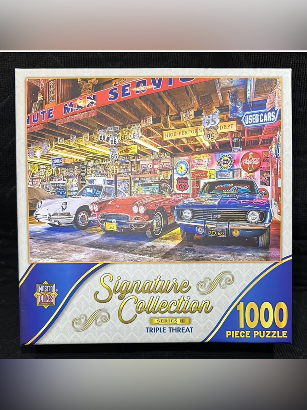 Master Pieces Signature Collection~Triple Threat 1000 Piece Jigsaw Puzzle